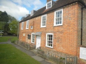 This is Jane Austen's home in Chawton...I could see how someone could write so many lovely books here. 